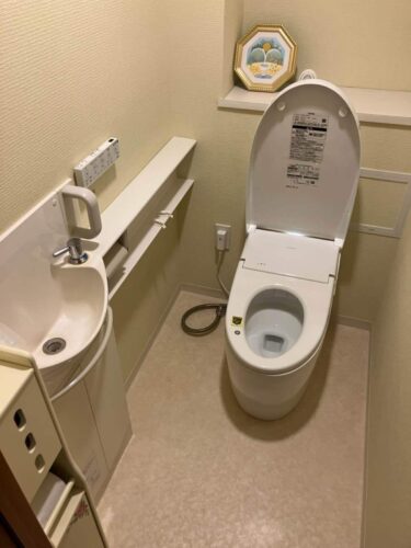 にじいろリフォームでトイレリフォーム
