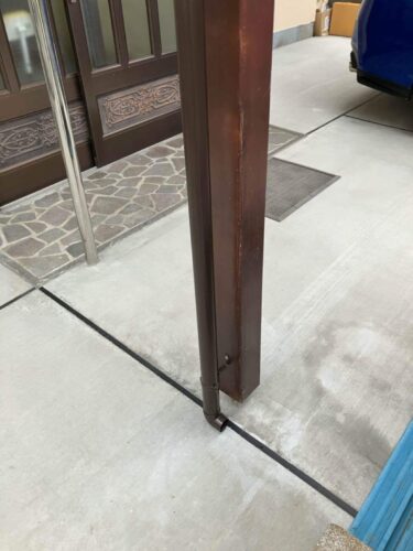 静岡市で雨どい工事