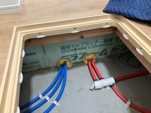 静岡市　ガス乾燥機 乾太くん設置工事