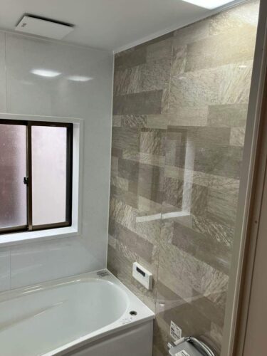 静岡市でにじいろリフォームのお風呂リフォーム工事