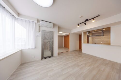 空間全体をリフレッシュし、すっきりとした住空間に。