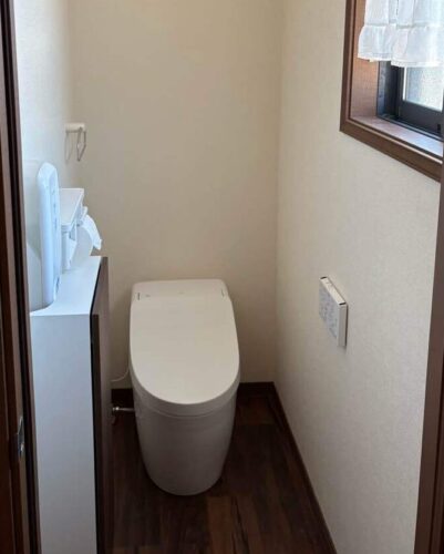 限られたスペースを有効活用したトイレリフォーム