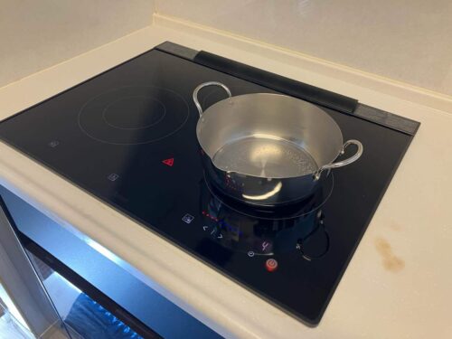 IHヒーター交換で、見た目も機能もアップグレード。