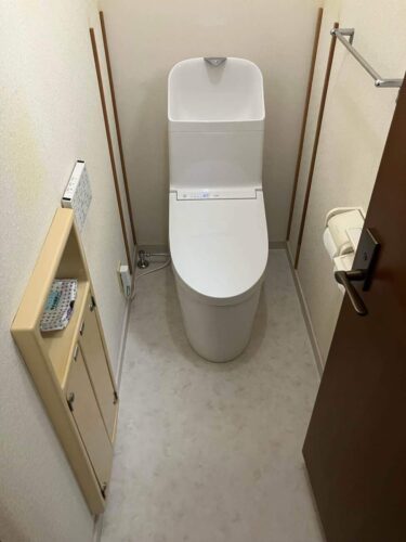 毎日使うトイレを、快適な空間へとリフォーム